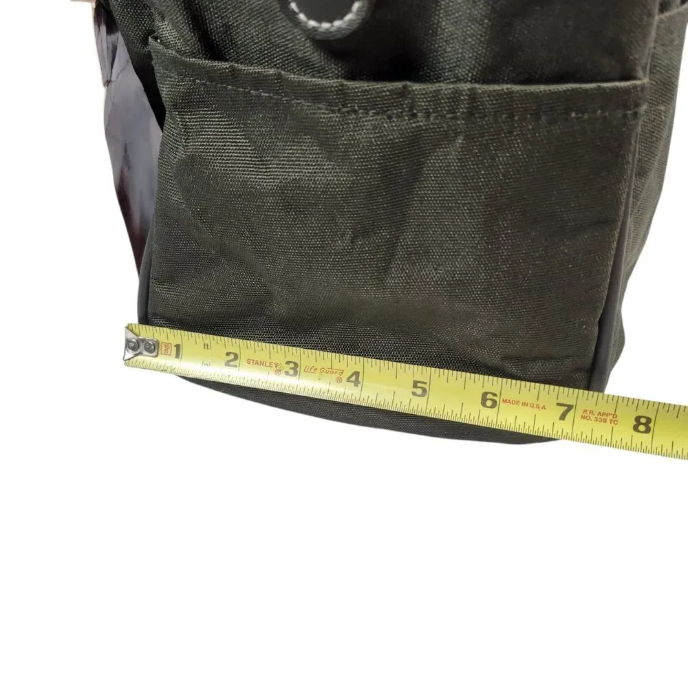 Diane Von Furstenberg Vintage‎ Olive Green Travel Bag Toiletry Luggage NWT